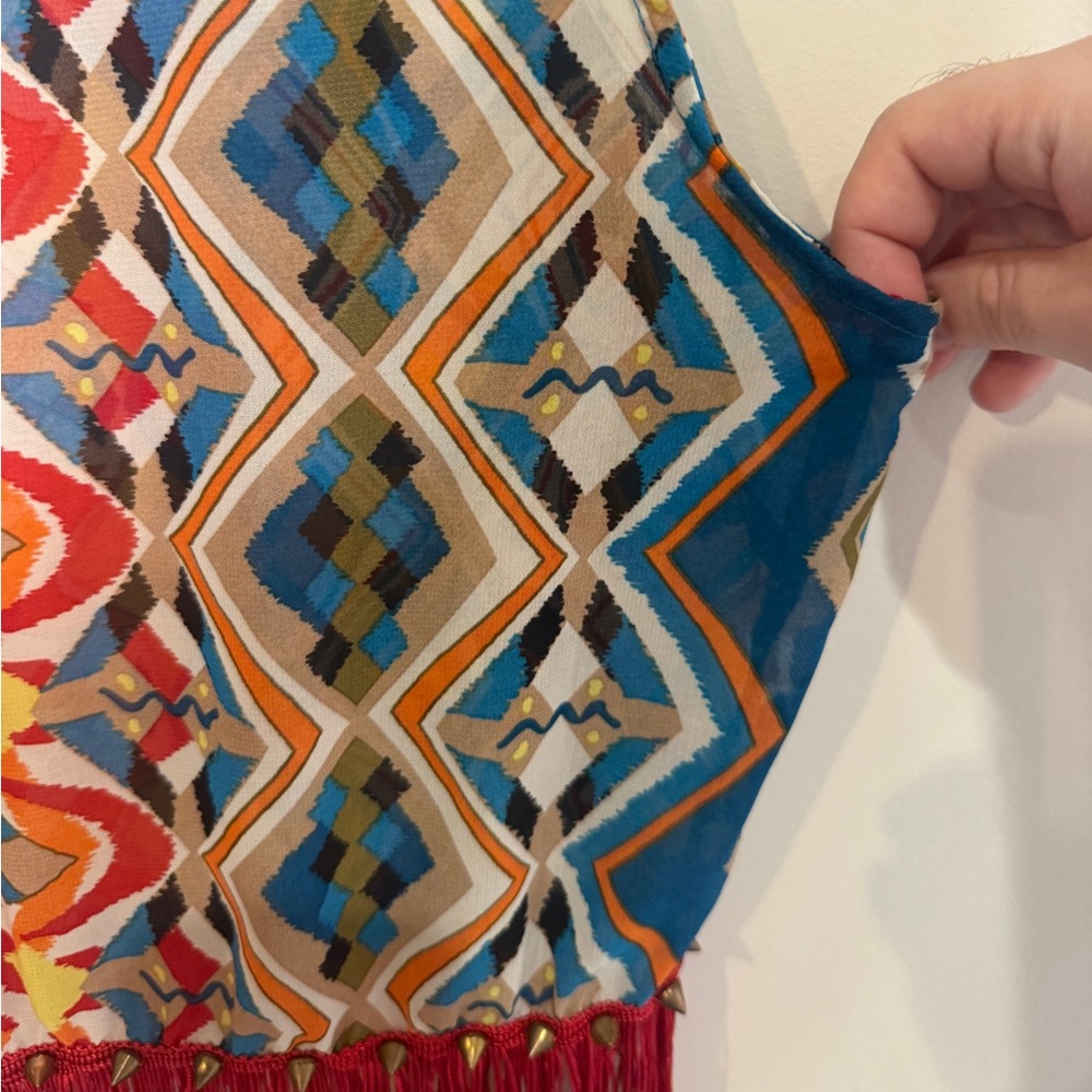 Colorful IKY Me Patterned Top - Picture 7 of 7